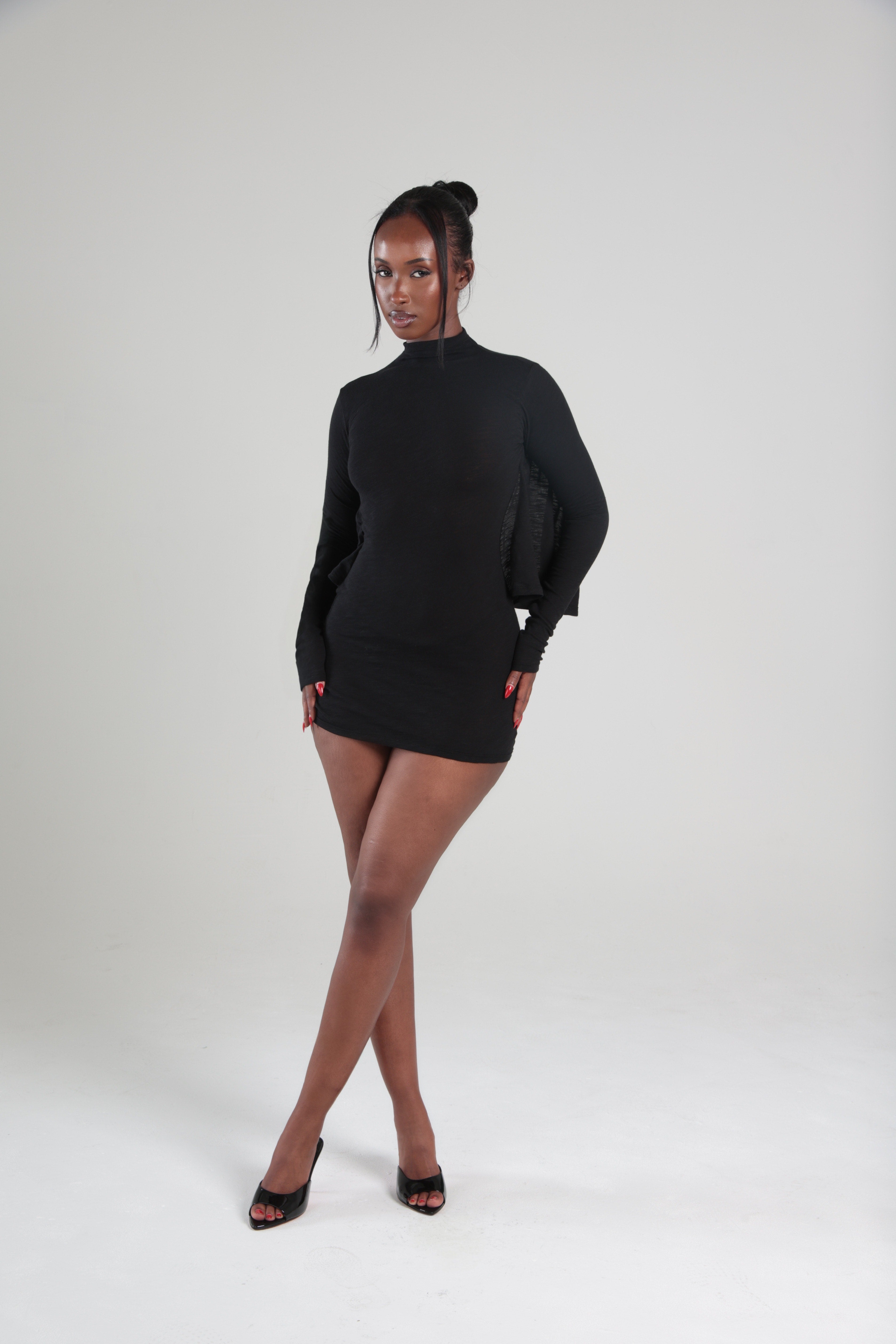 black batwing dress Batwing Dress (Black) – Clay x Cay