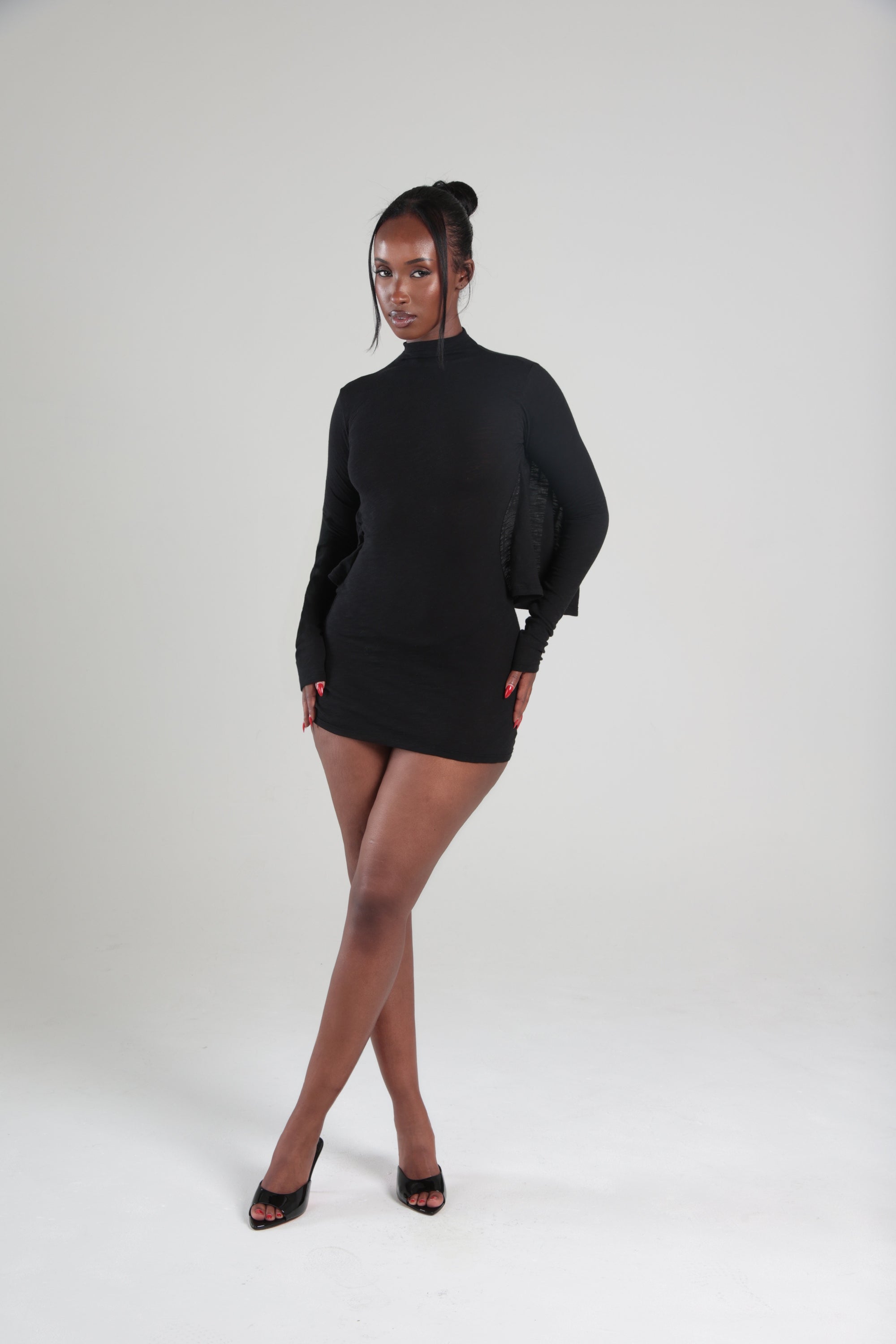 Batwing Dress (Black) Clay x Cay Batwing Dress (Black) Clay x Cay